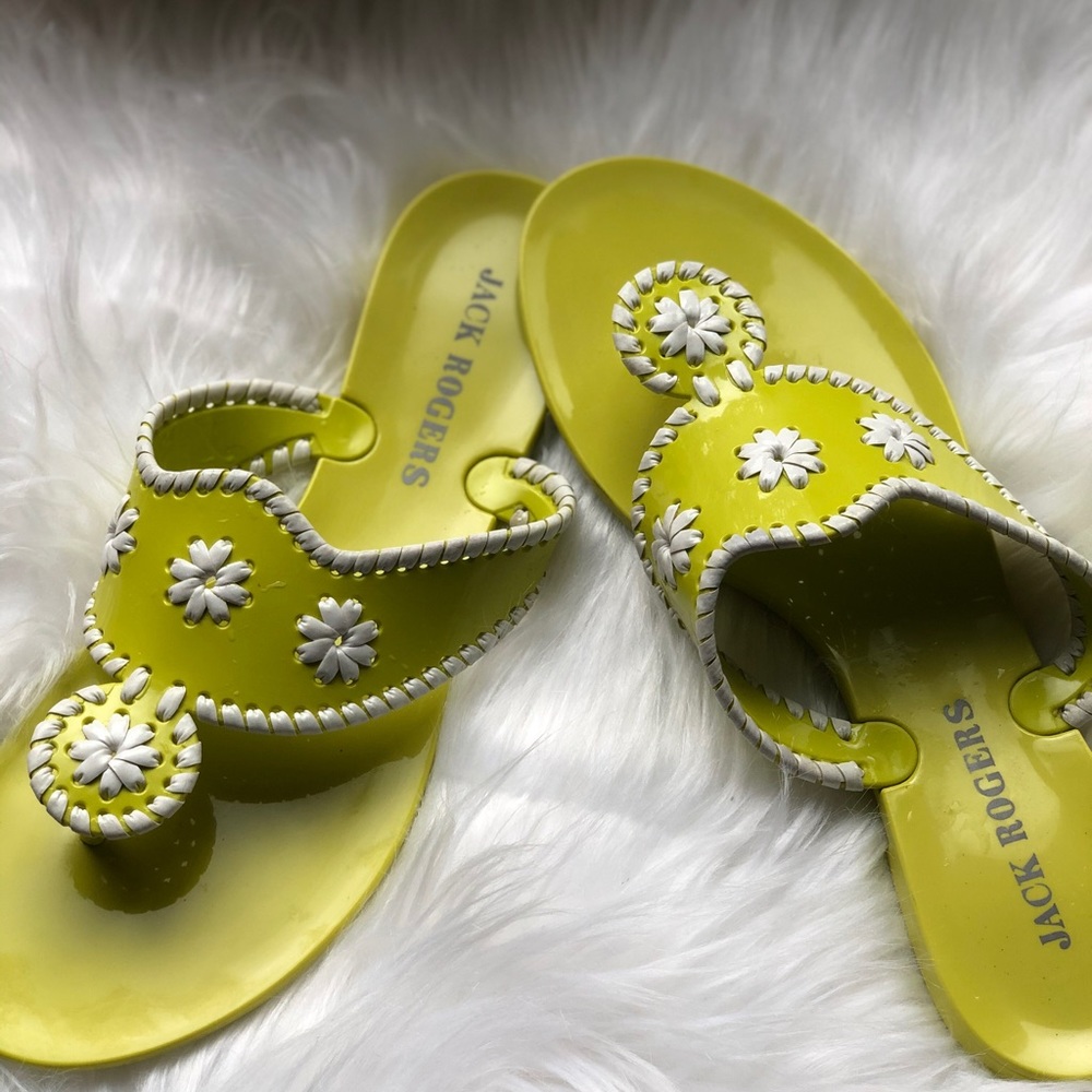 Jack Roger Jelly Sandals - green